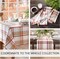 Home Fashions Seneca Plaid Harvest Fall (Seneca Plaid) 13"x70"